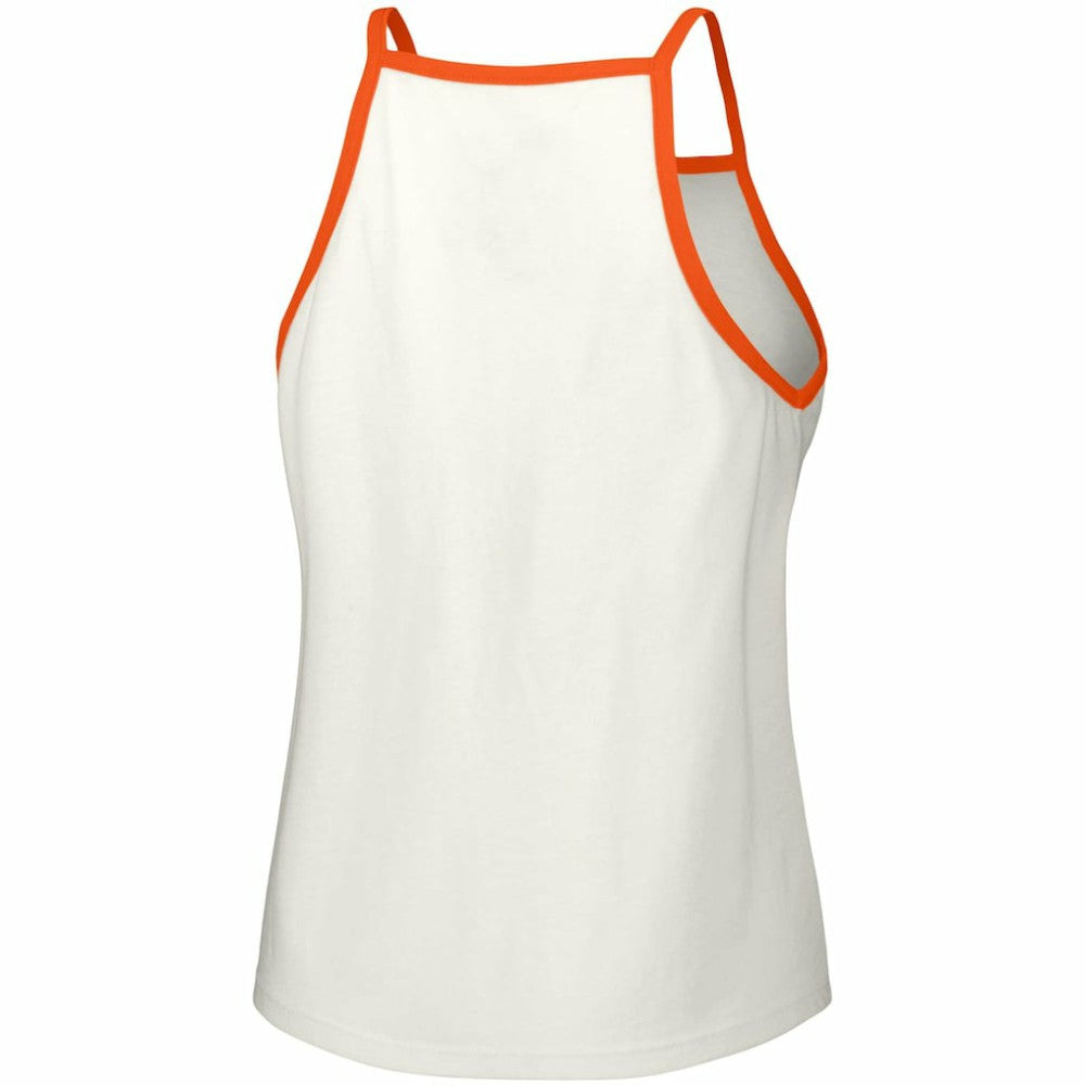 San Francisco Giants Lusso Women's Nadine Halter Tank Top - White - MLB Online