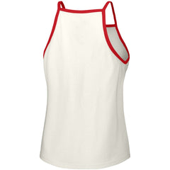 St. Louis Cardinals Lusso Women's Nadine Halter Tank Top - White - MLB on Sale