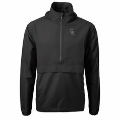 Colorado Rockies Cutter & Buck Charter Eco Recycled Half-Zip Anorak Jacket - Black - MLB Online