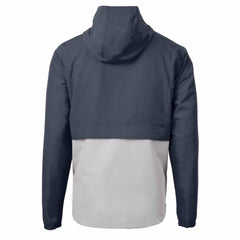 Minnesota Twins Cutter & Buck Charter Eco Recycled Half-Zip Anorak Jacket - Navy/Gray - MLB on Sale
