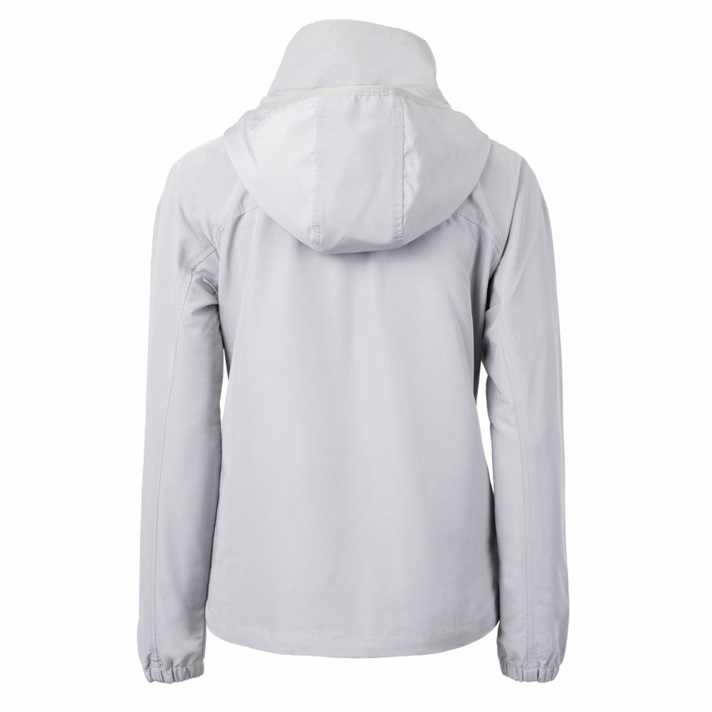 Kansas City Royals Cutter & Buck Women's Charter Eco Recycled Full-Zip Jacket - Gray - MLB Online