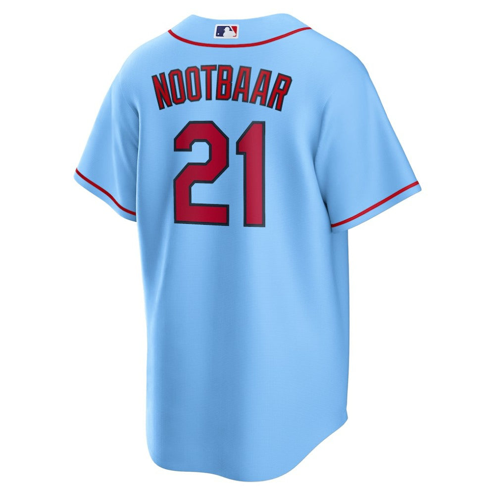 Lars Nootbaar St. Louis Cardinals Nike Alternate Replica Jersey - Light Blue - Nike Online