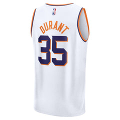 Kevin Durant Phoenix Suns Fast Break Replica Jersey Association Edition White | Fanatics
