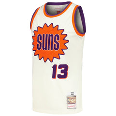 Steve Nash Phoenix Suns Chainstitch Swingman Jersey Cream | Mitchell & Ness outlet