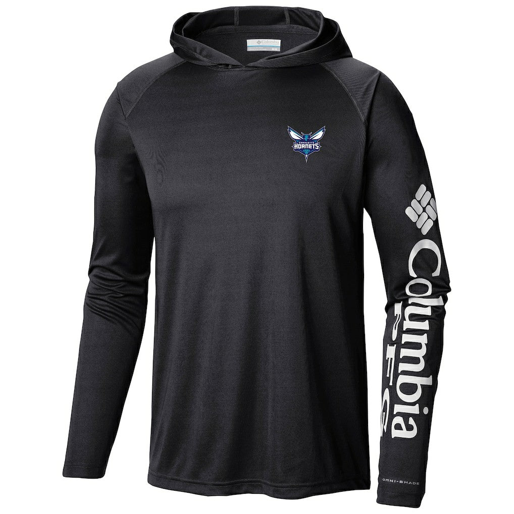 Charlotte Hornets Terminal Tackle Long Sleeve Hoodie T-Shirt Black | Columbia online