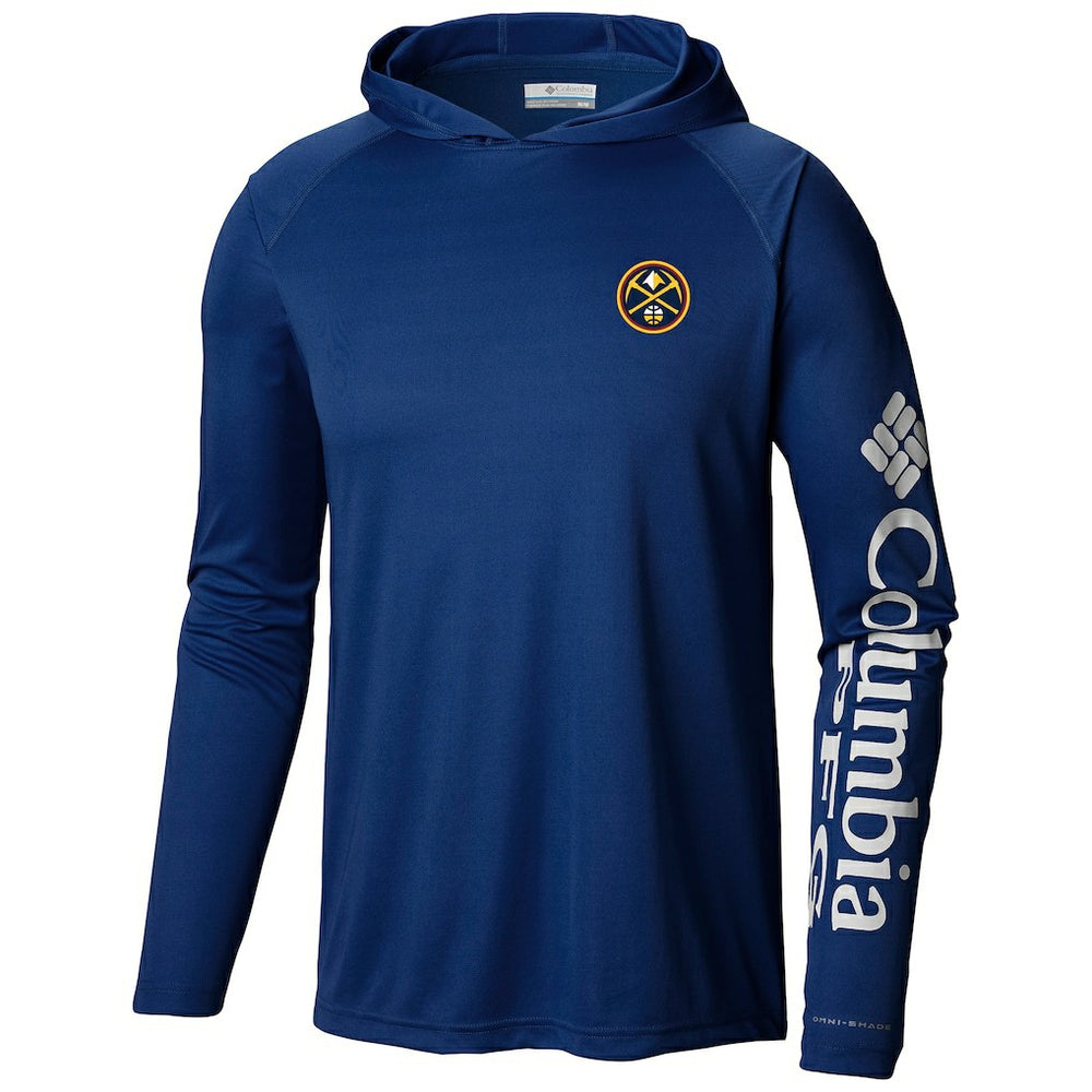Denver Nuggets Terminal Tackle Long Sleeve Hoodie T-Shirt for sale Navy | Columbia online