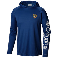 Denver Nuggets Terminal Tackle Long Sleeve Hoodie T-Shirt for sale Navy | Columbia online