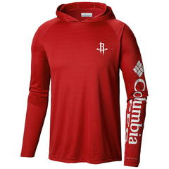 Houston Rockets Terminal Tackle Long Sleeve Hoodie T-Shirt for sale Red | Columbia for sale