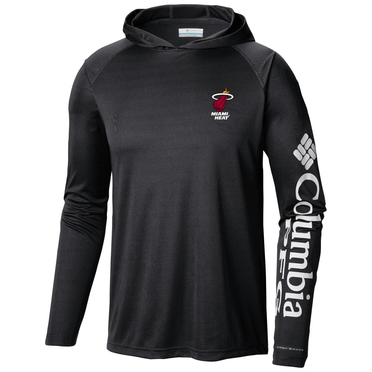 Miami Heat Terminal Tackle Long Sleeve Hoodie T-Shirt Black | Columbia discount