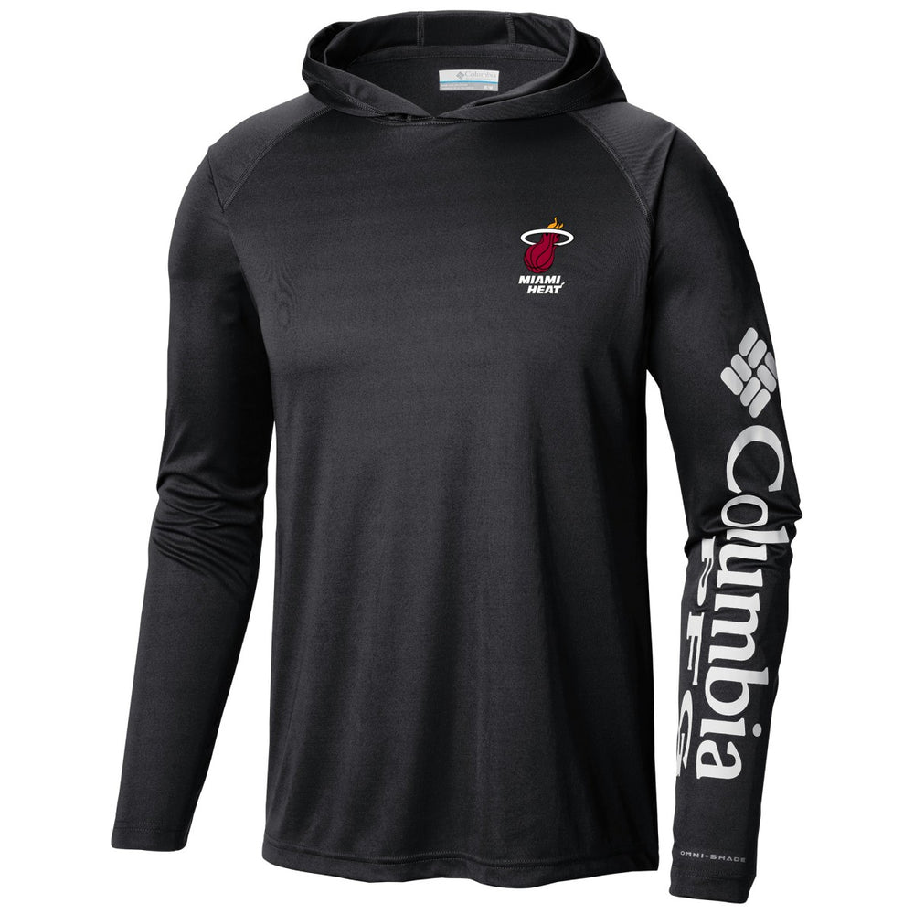Miami Heat Terminal Tackle Long Sleeve Hoodie T-Shirt Black | Columbia discount