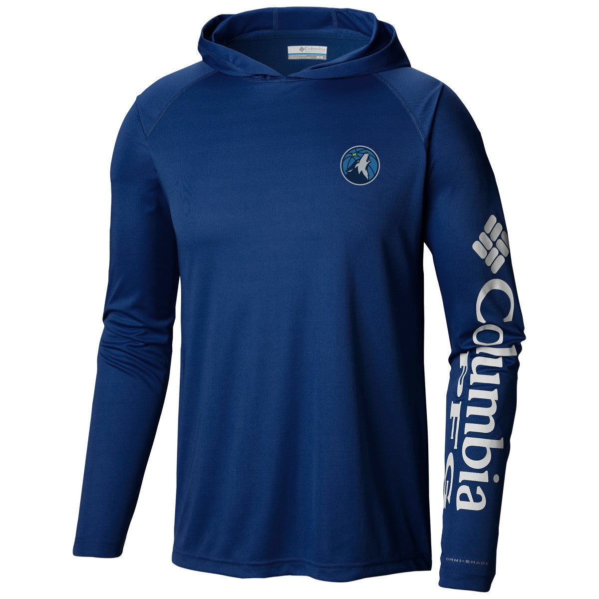 Minnesota Timberwolves Terminal Tackle Long Sleeve Hoodie T-Shirt Navy | Columbia outlet