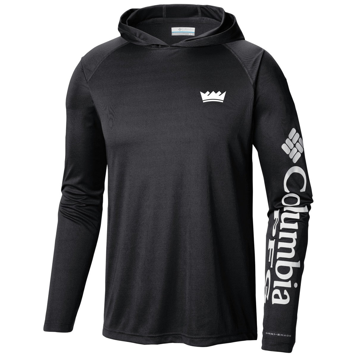 Sacramento Kings Terminal Tackle Long Sleeve Hoodie T-Shirt Black | Columbia Near Me