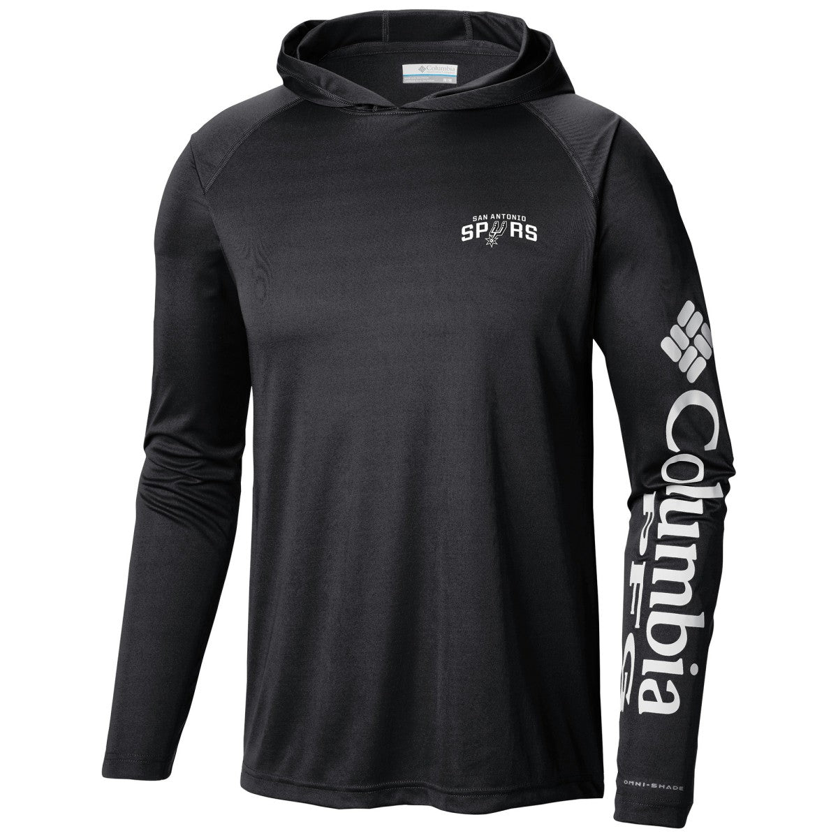San Antonio Spurs Terminal Tackle Long Sleeve Hoodie T-Shirt Black | Columbia discount