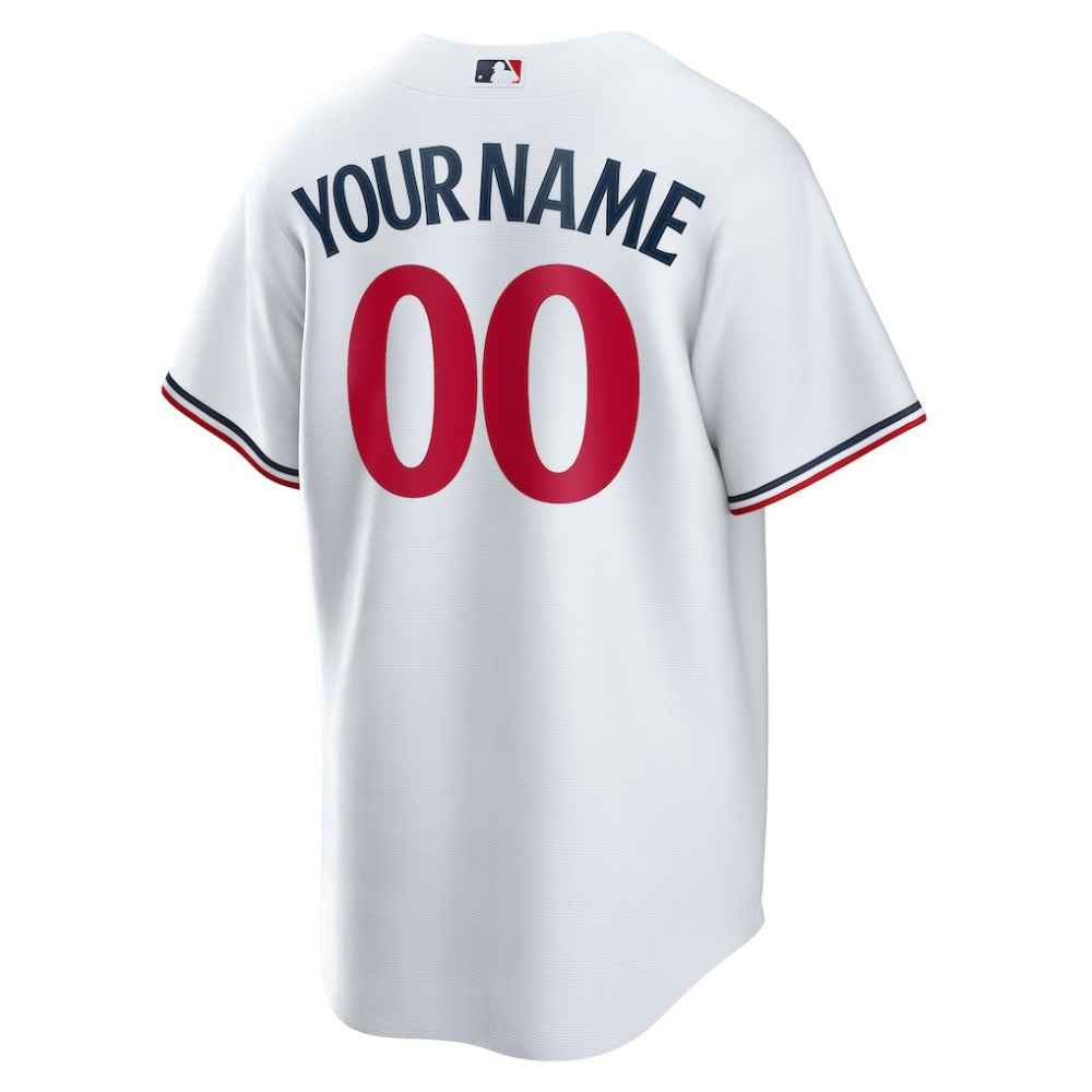Minnesota Twins Nike Home Replica Custom Jersey - White - Nike Discount