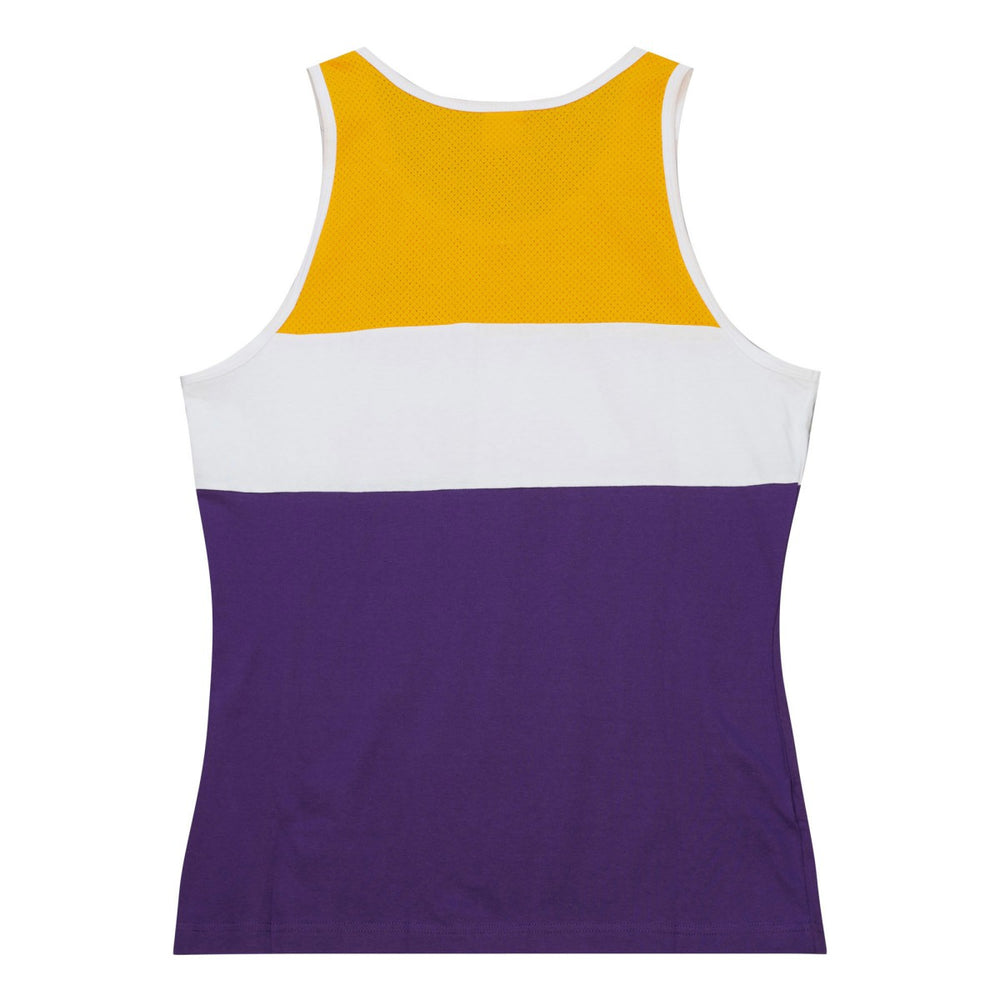 Los Angeles Lakers Special Script Tank Top Purple | Mitchell & Ness Lifestyle