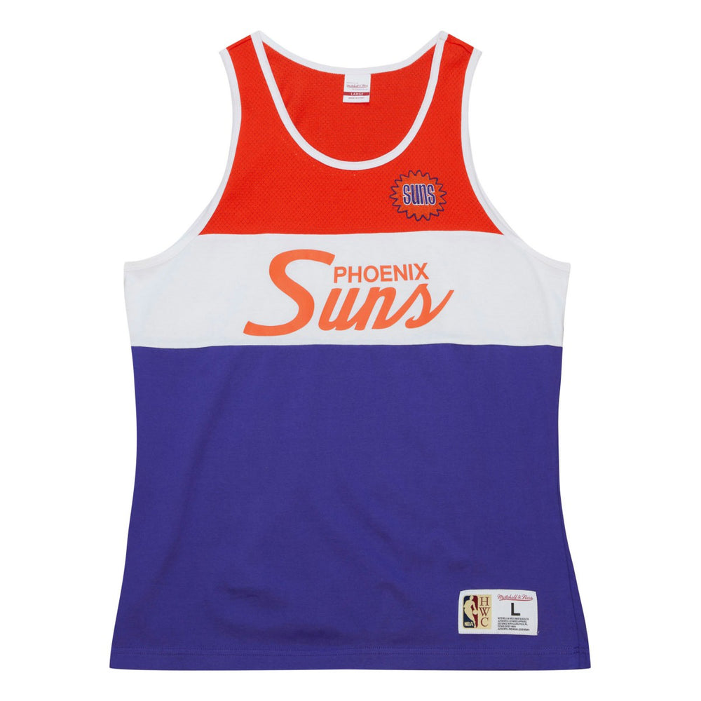 Phoenix Suns Special Script Tank Top Purple | Mitchell & Ness discount
