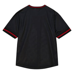 Chicago Bulls Jumbotron 3.0 Mesh V-Neck T-Shirt for sale Red | Mitchell & Ness US