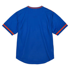 New York Knicks Jumbotron 3.0 Mesh V-Neck T-Shirt Orange | Mitchell & Ness Near Me