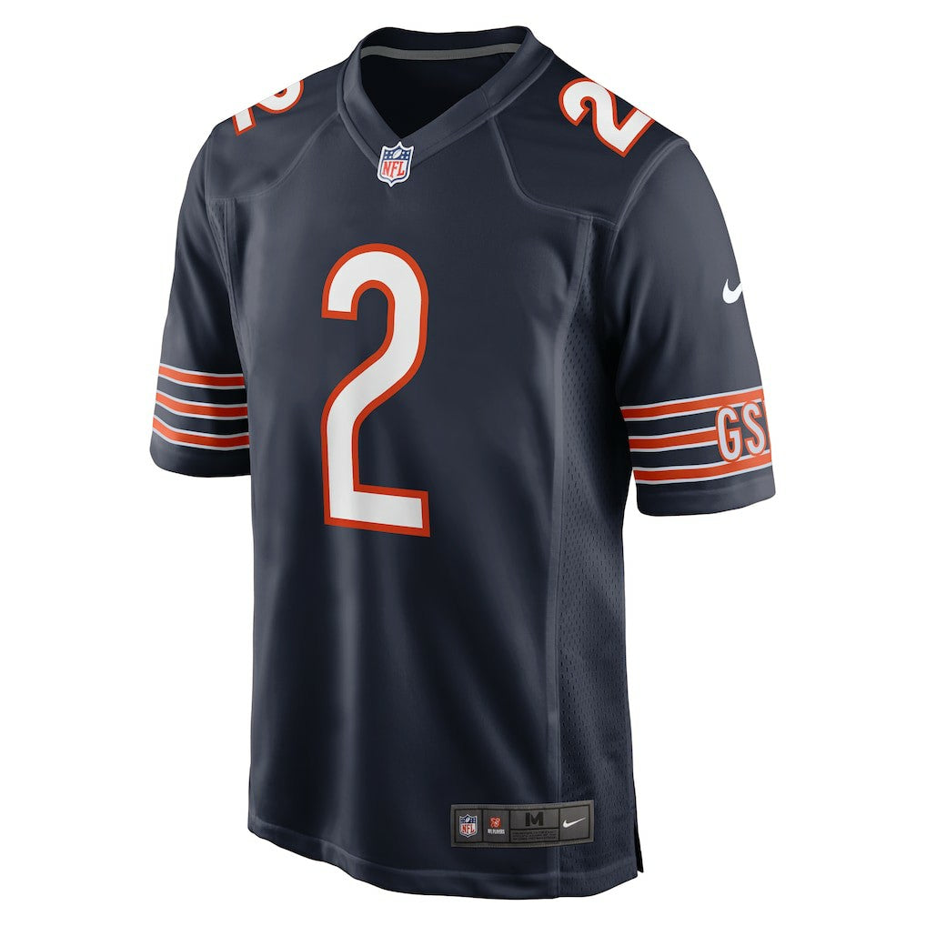 Nike D.J. Moore Chicago Bears Team Color Game Jersey Navy