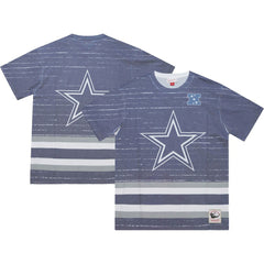 Mitchell & Ness Dallas Cowboys Jumbotron 3.0 T-Shirt Navy