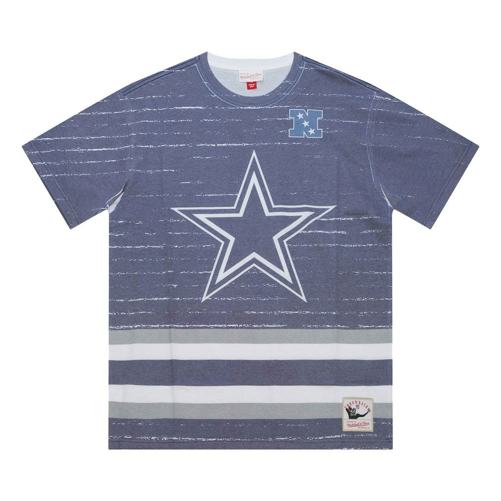 Mitchell & Ness Dallas Cowboys Jumbotron 3.0 T-Shirt Navy