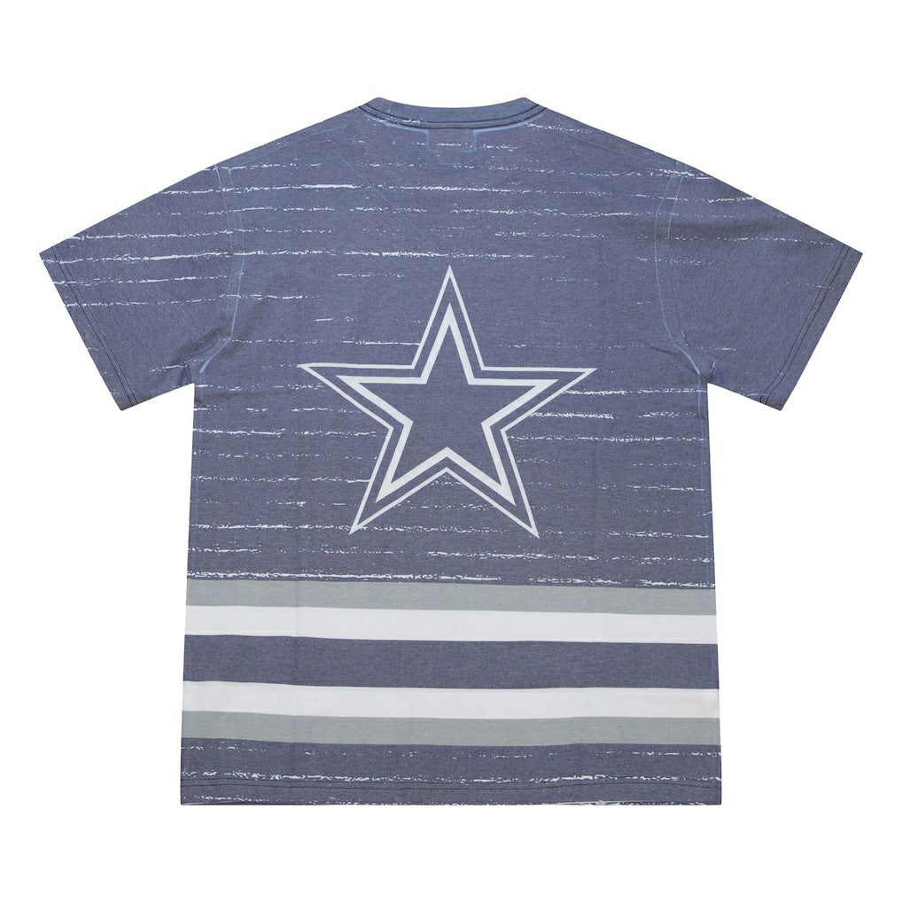 Mitchell & Ness Dallas Cowboys Jumbotron 3.0 T-Shirt Navy