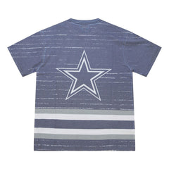 Mitchell & Ness Dallas Cowboys Jumbotron 3.0 T-Shirt Navy