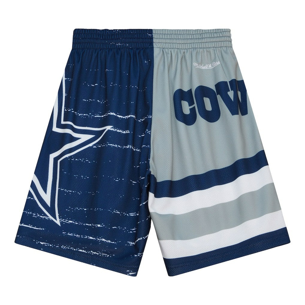 Mitchell & Ness Dallas Cowboys Jumbotron 3.0 Shorts Gray