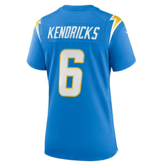 Nike Eric Kendricks Los Angeles Chargers Women's Game Player Jersey Powder Blue
