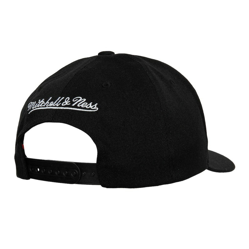 Brooklyn Nets MVP Team Script 2.0 Stretch-Snapback Hat Black | Mitchell & Ness outlet
