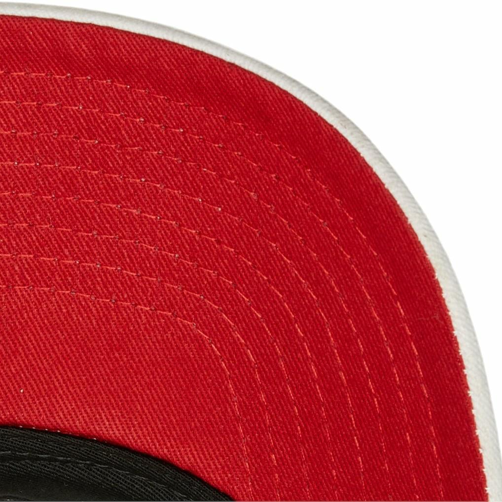 Chicago Bulls Hardwood Classics All In Retro Snapback Hat White | Mitchell & Ness