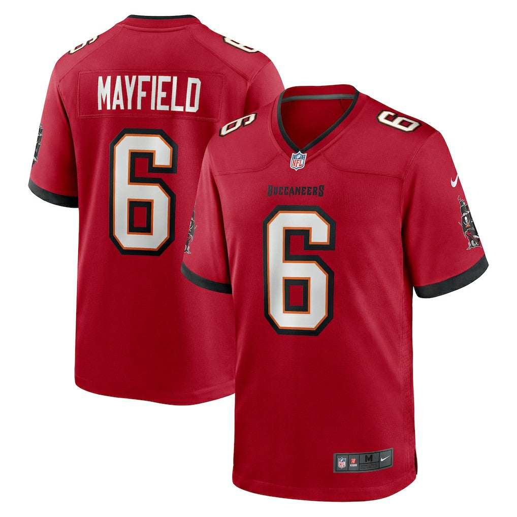 Nike Baker Mayfield Tampa Bay Buccaneers Team Game Jersey Red