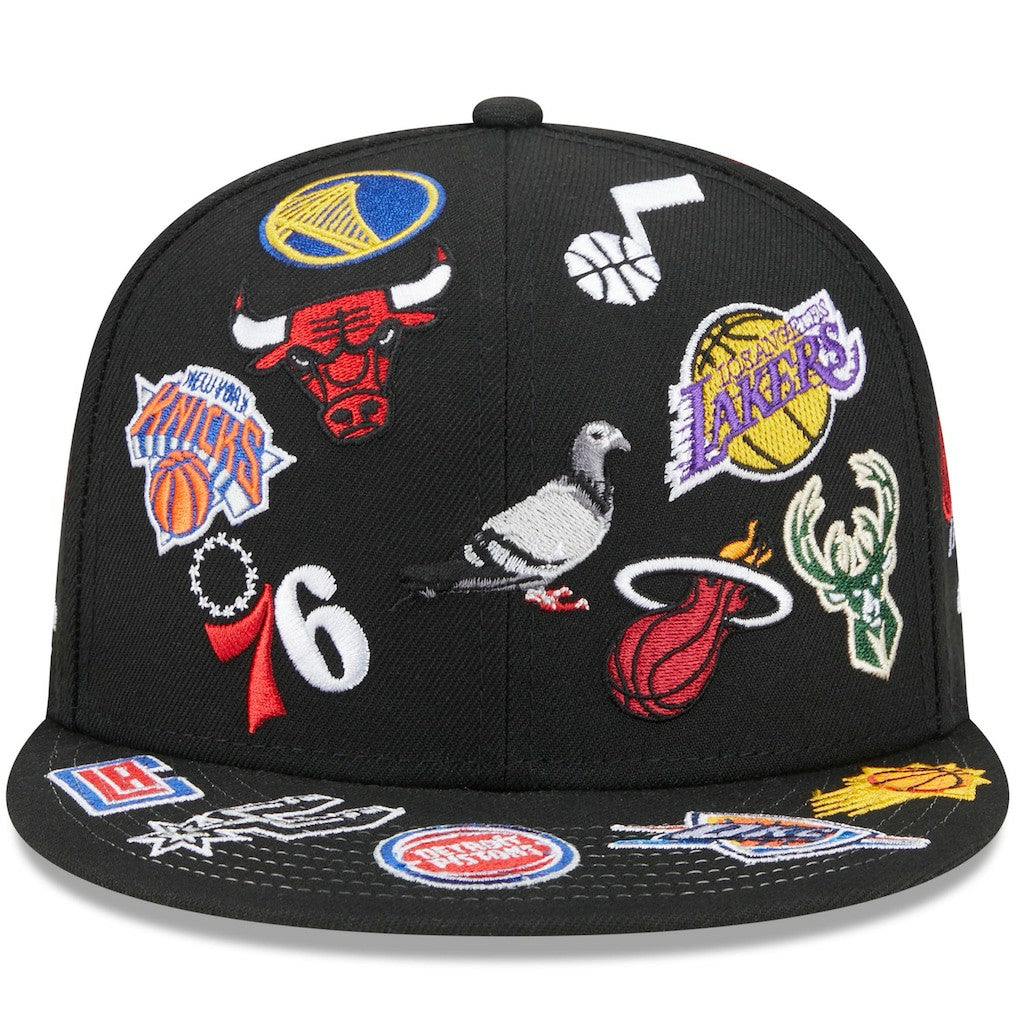NBA x Staple 59FIFTY Fitted Hat Black | New Era Lifestyle