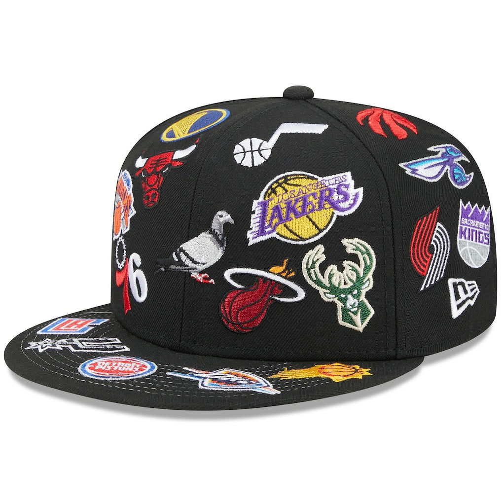 NBA x Staple 59FIFTY Fitted Hat Black | New Era Lifestyle