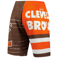 Mitchell & Ness Cleveland Browns Jumbotron 3.0 Shorts Brown