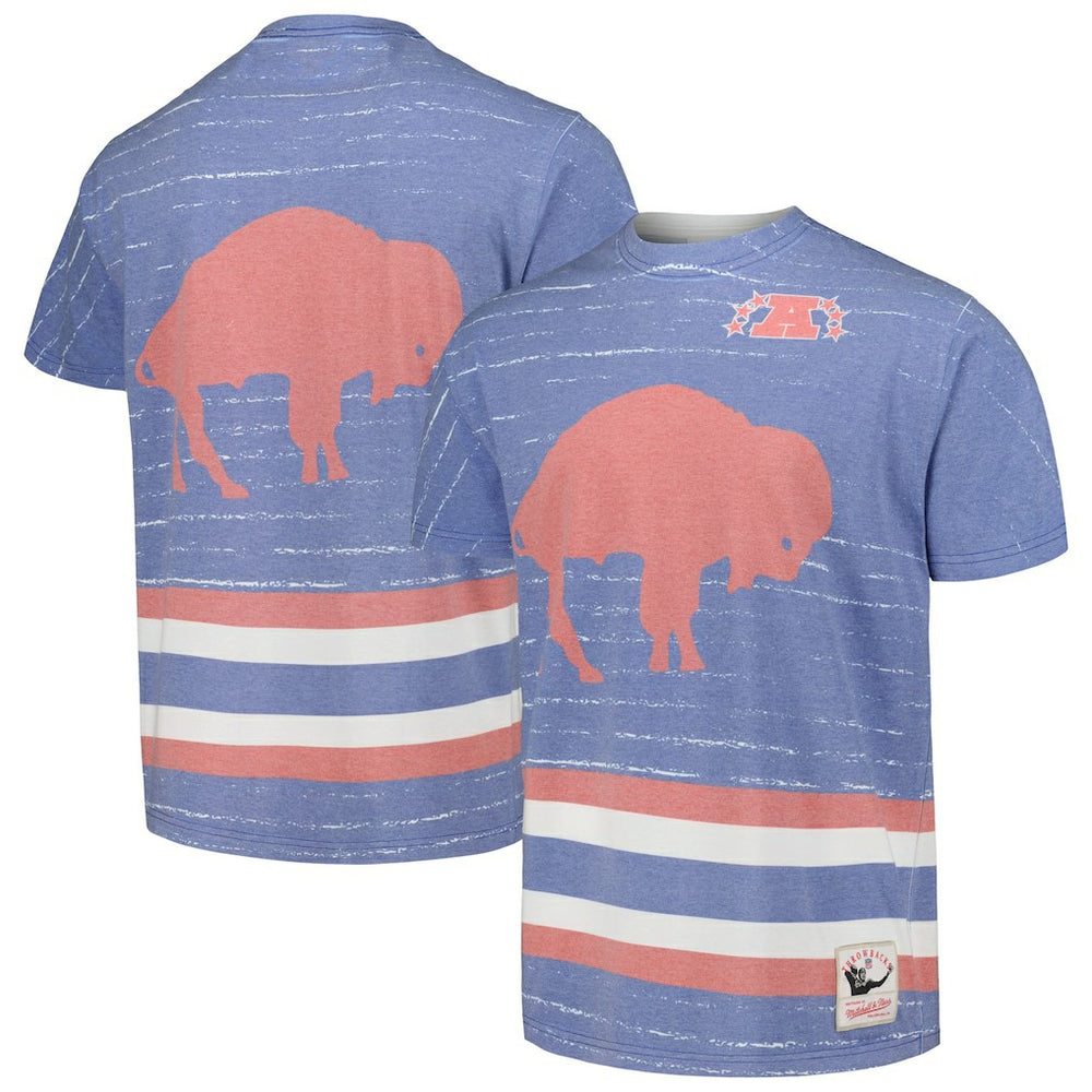 Mitchell & Ness Buffalo Bills Jumbotron 3.0 T-Shirt Royal