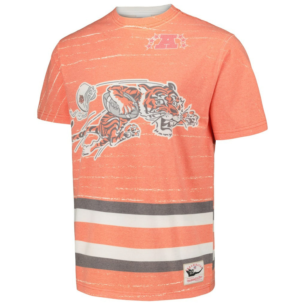 Mitchell & Ness Cincinnati Bengals Jumbotron 3.0 T-Shirt Orange