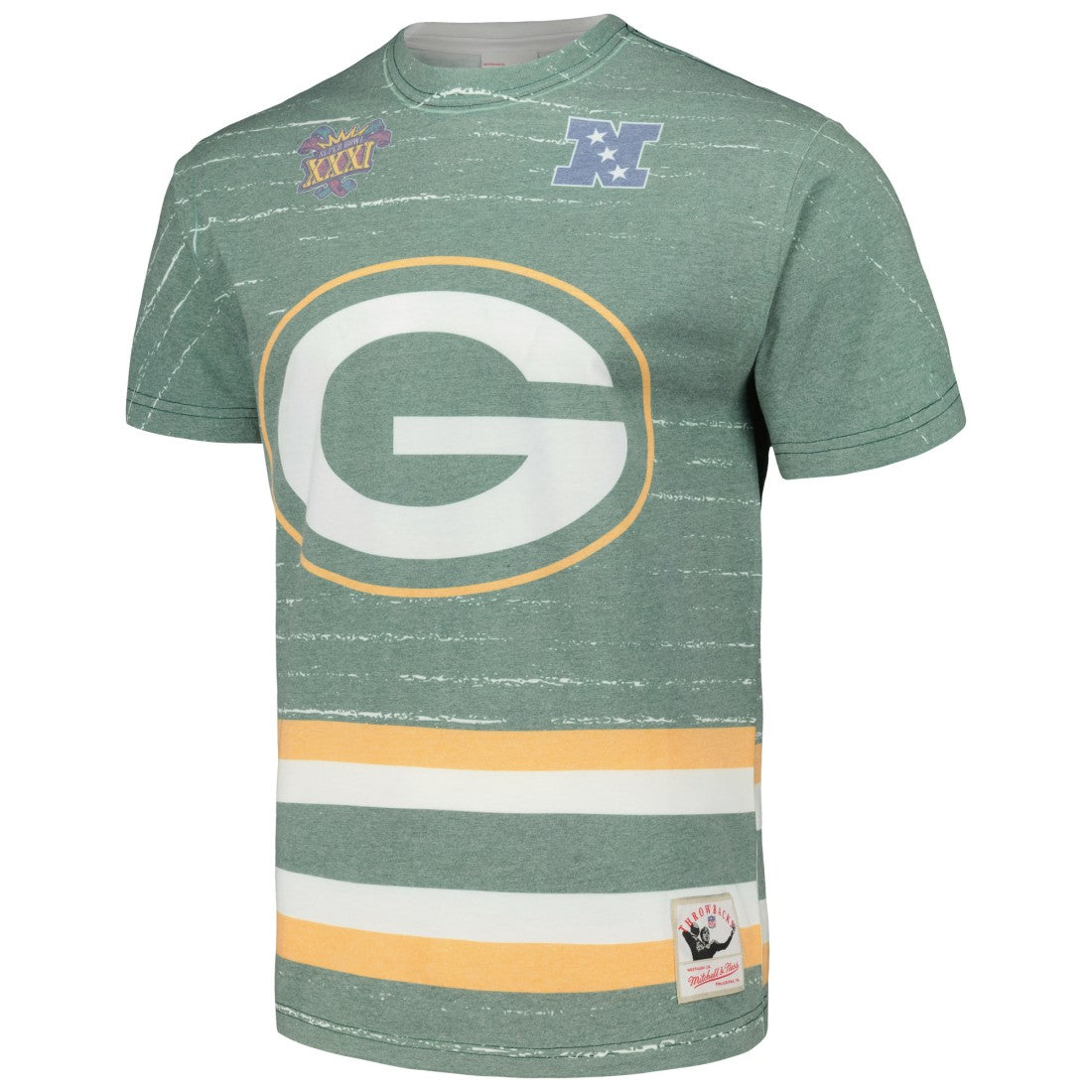 Mitchell & Ness Green Bay Packers Jumbotron 3.0 T-Shirt Green