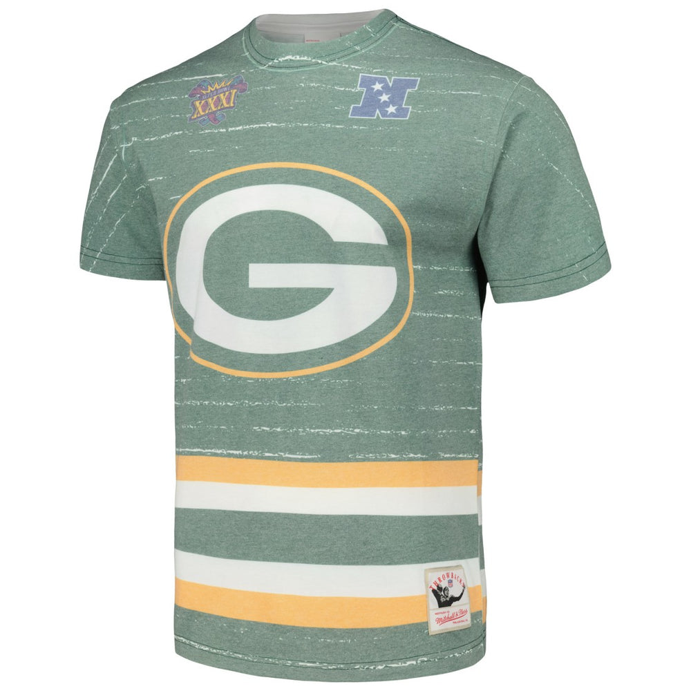 Mitchell & Ness Green Bay Packers Jumbotron 3.0 T-Shirt Green