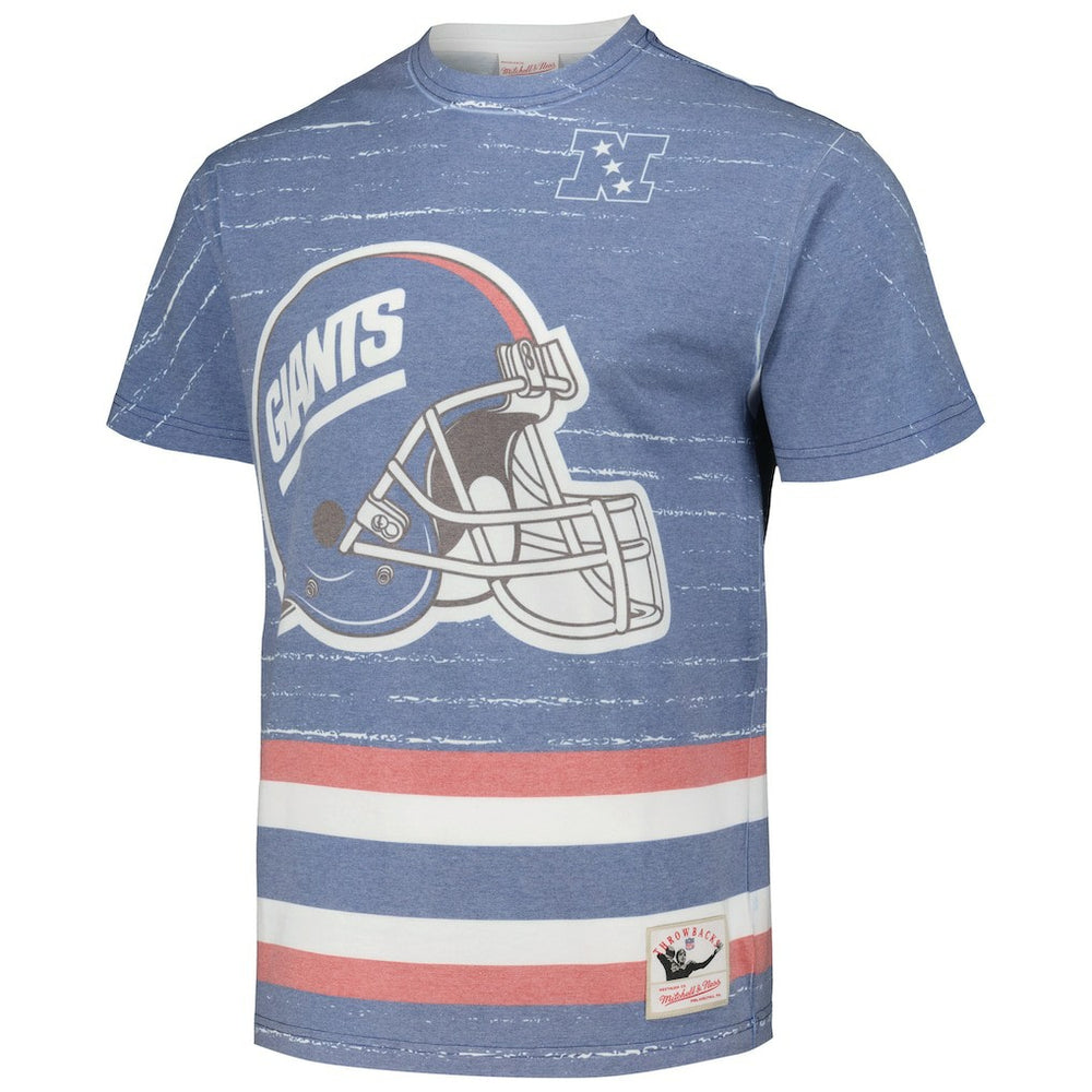 Mitchell & Ness New York Giants Jumbotron 3.0 T-Shirt Royal