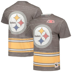 Mitchell & Ness Pittsburgh Steelers Jumbotron 3.0 T-Shirt Black