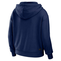 Boston Red Sox WEAR by Erin Andrews Women's  Color Block Full-Zip Hoodie - Navy/White - MLB on Sale
