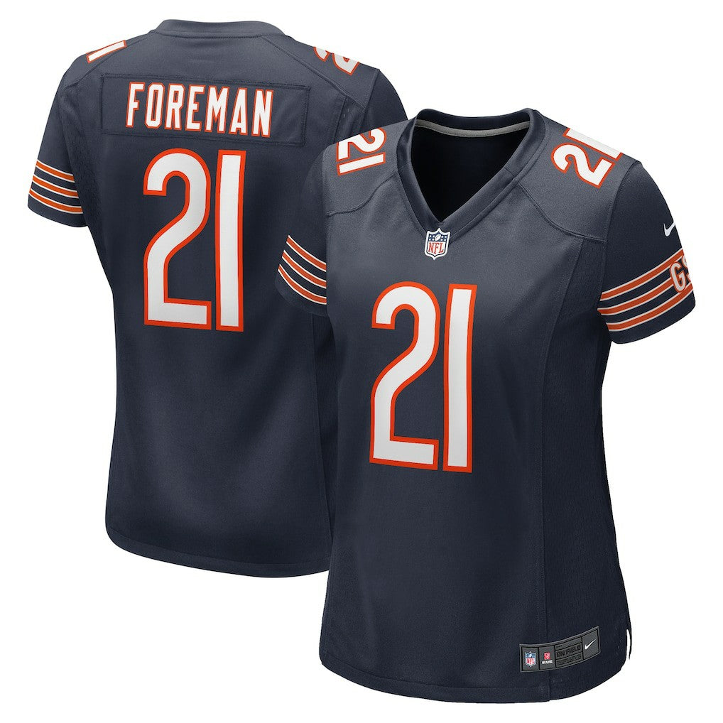 Nike D'Onta Foreman Chicago Bears Women's Game Jersey Navy