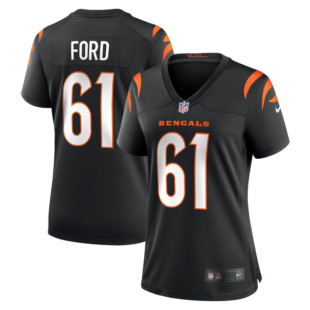 Nike Cody Ford Cincinnati Bengals Women's Game Jersey Black