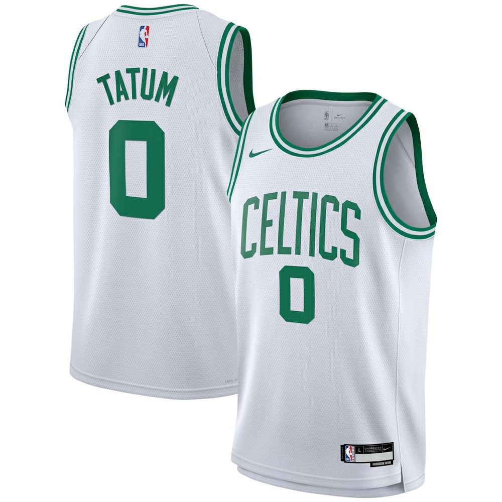 Jayson Tatum Boston Celtics Youth Swingman Jersey Association Edition White | Nike for sale