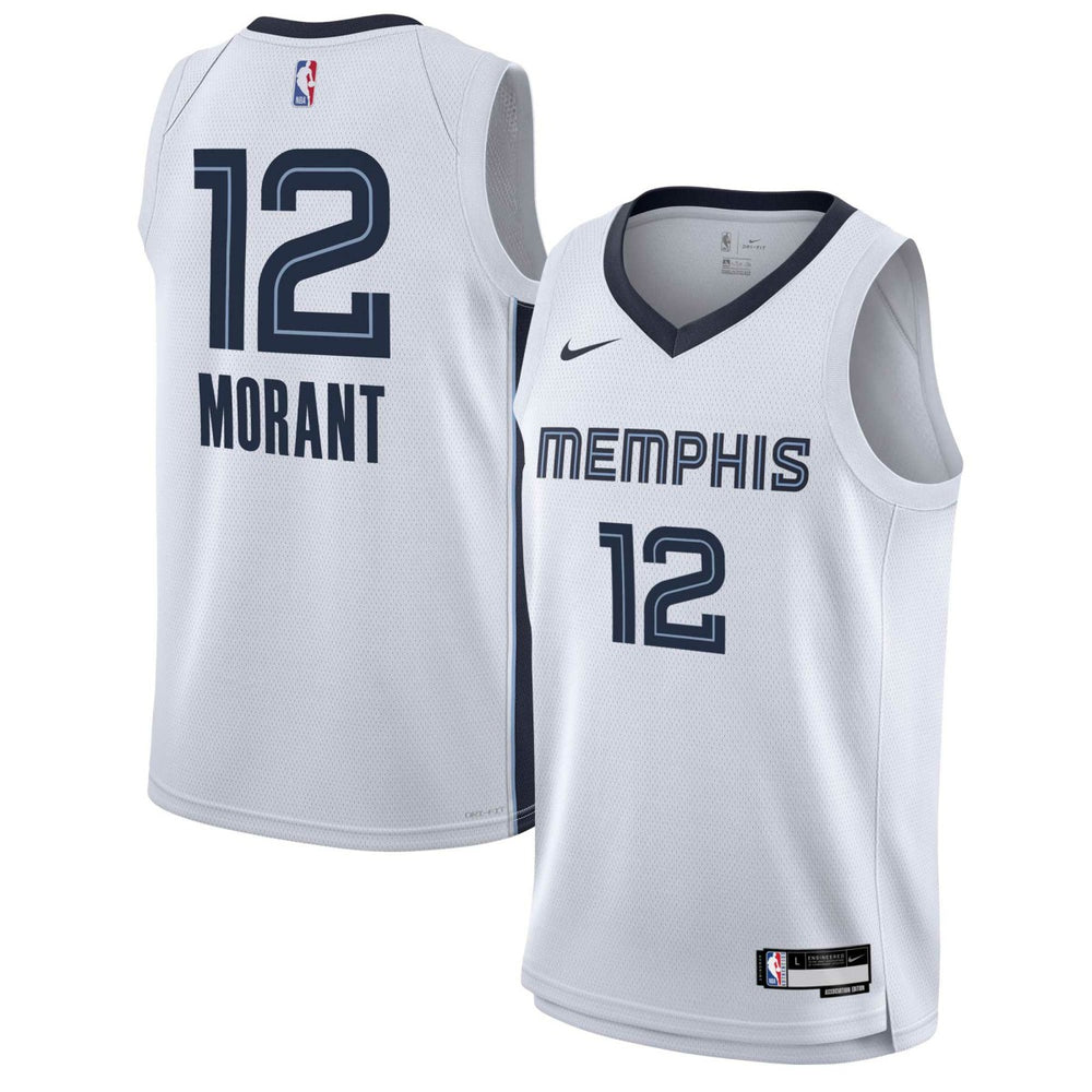 Ja Morant Memphis Grizzlies Youth Swingman Jersey Association Edition White | Nike Near Me