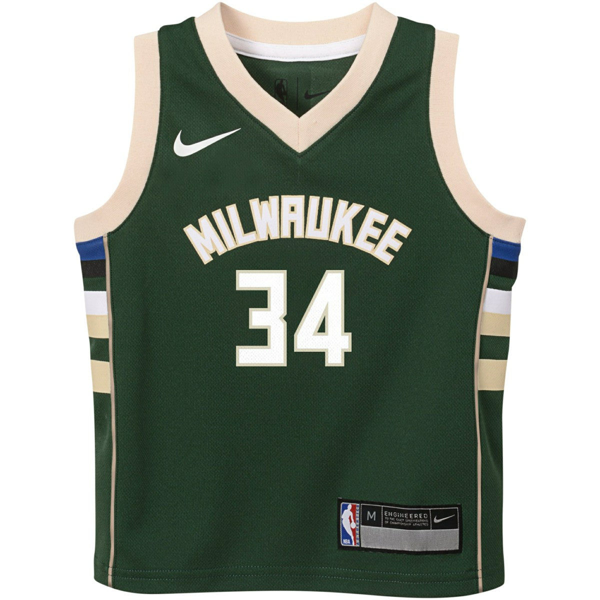Giannis Antetokounmpo Milwaukee Bucks Preschool Swingman Player Jersey Icon Edition Hunter Green | Nike US