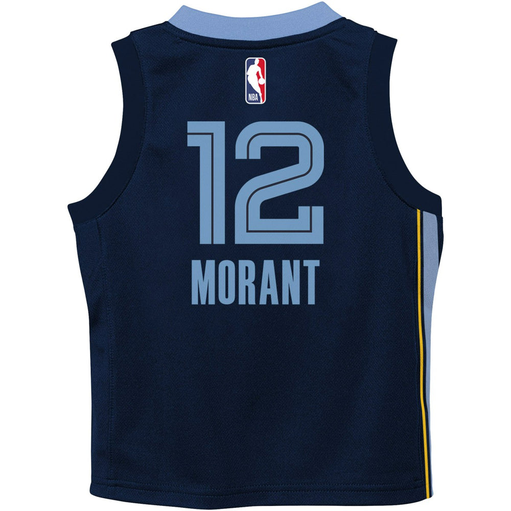 Ja Morant Memphis Grizzlies Preschool Swingman Player Jersey Icon Edition Navy | Nike Lifestyle