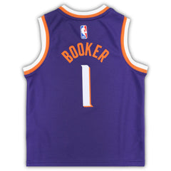 Devin Booker Phoenix Suns Preschool Swingman Player Jersey Icon Edition Purple | Nike for sale