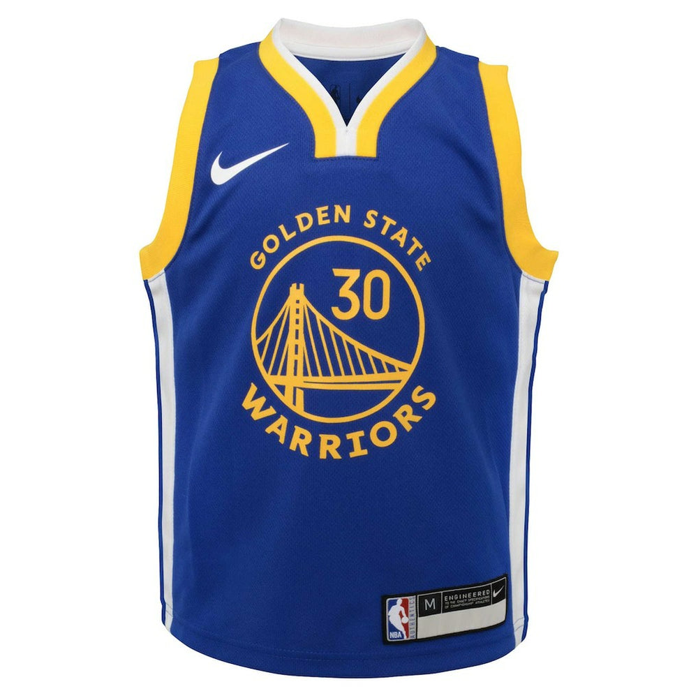 Stephen Curry Golden State Warriors Preschool Dri-FIT Swingman Player Jersey for sale Icon Editi- Royal | Nike Lifestyle